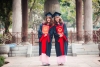 Cặp song sinh cùng tốt nghiệp thủ khoa với tấm bằng xuất sắc